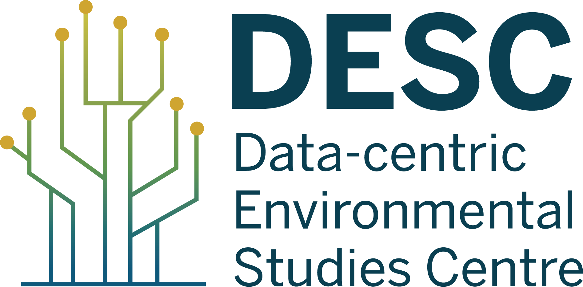 Logo Desc - Data-centric Enviromental Studies Centre